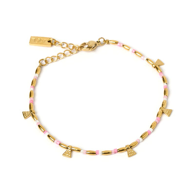 Arms Of Eve Natalia Gold Bracelet - Peony