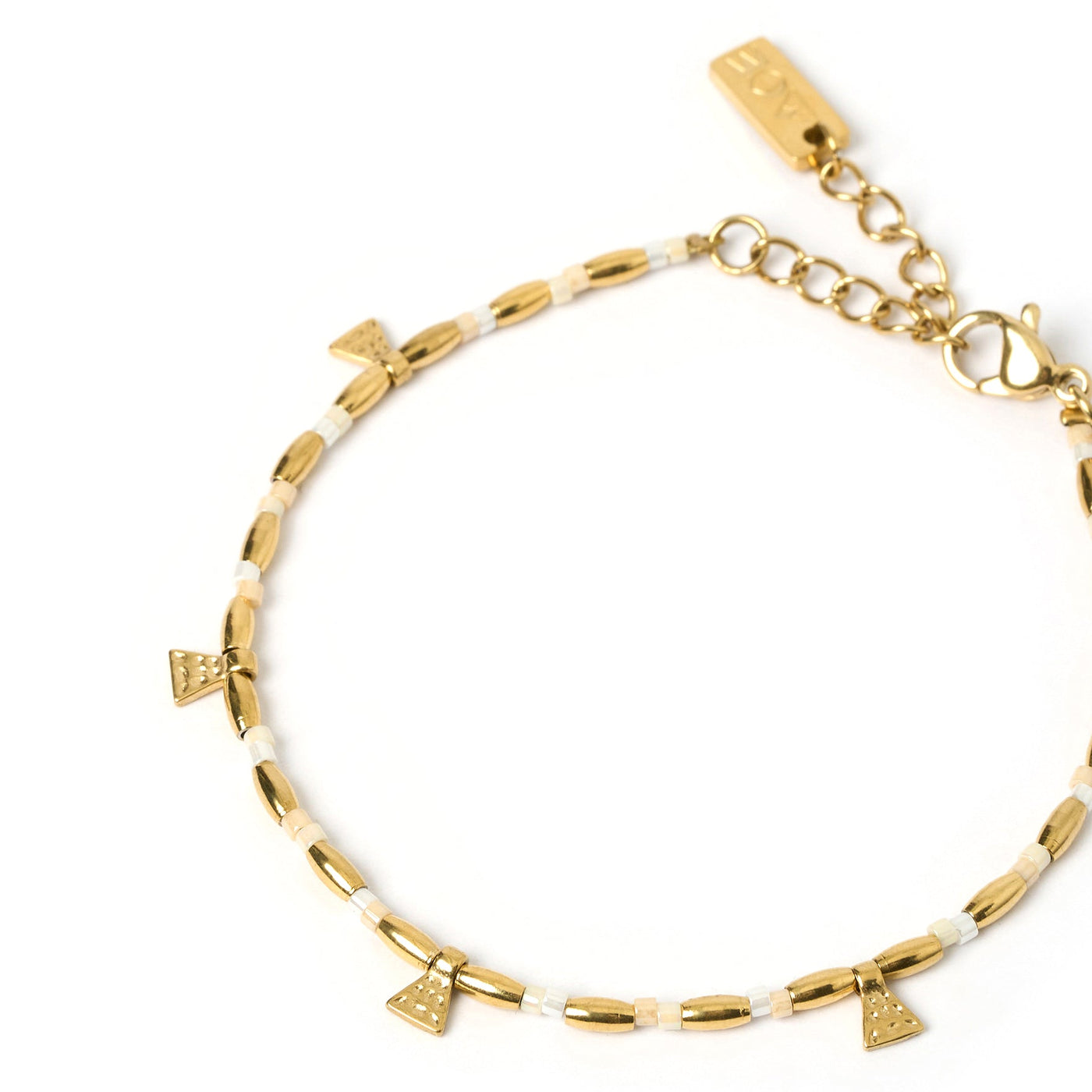 Arms Of Eve Natalia Gold Bracelet - Vanilla