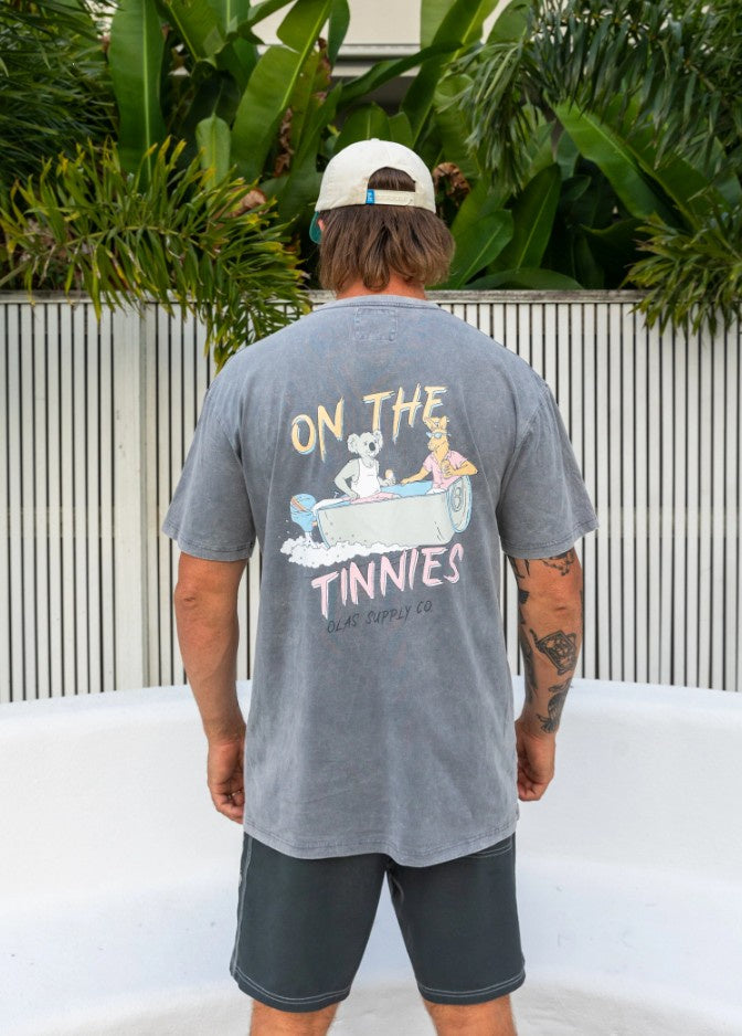 Olas On the Tinnies Tee