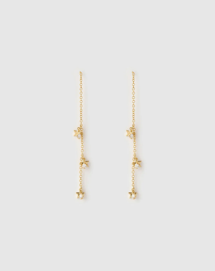 Arms Of Eve Orion Threader Gold Earrings