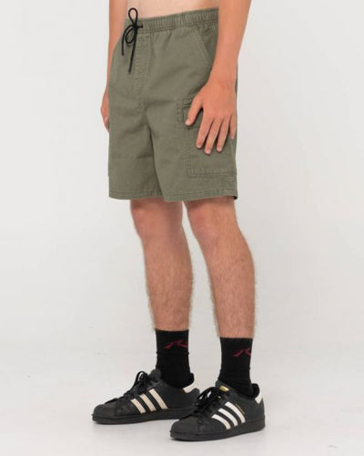 Rusty Camper Elastic Hybrid Walkshort