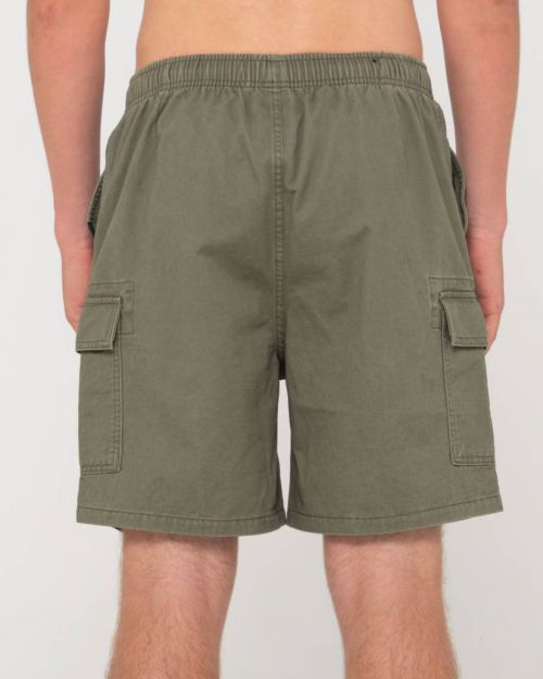 Rusty Camper Elastic Hybrid Walkshort