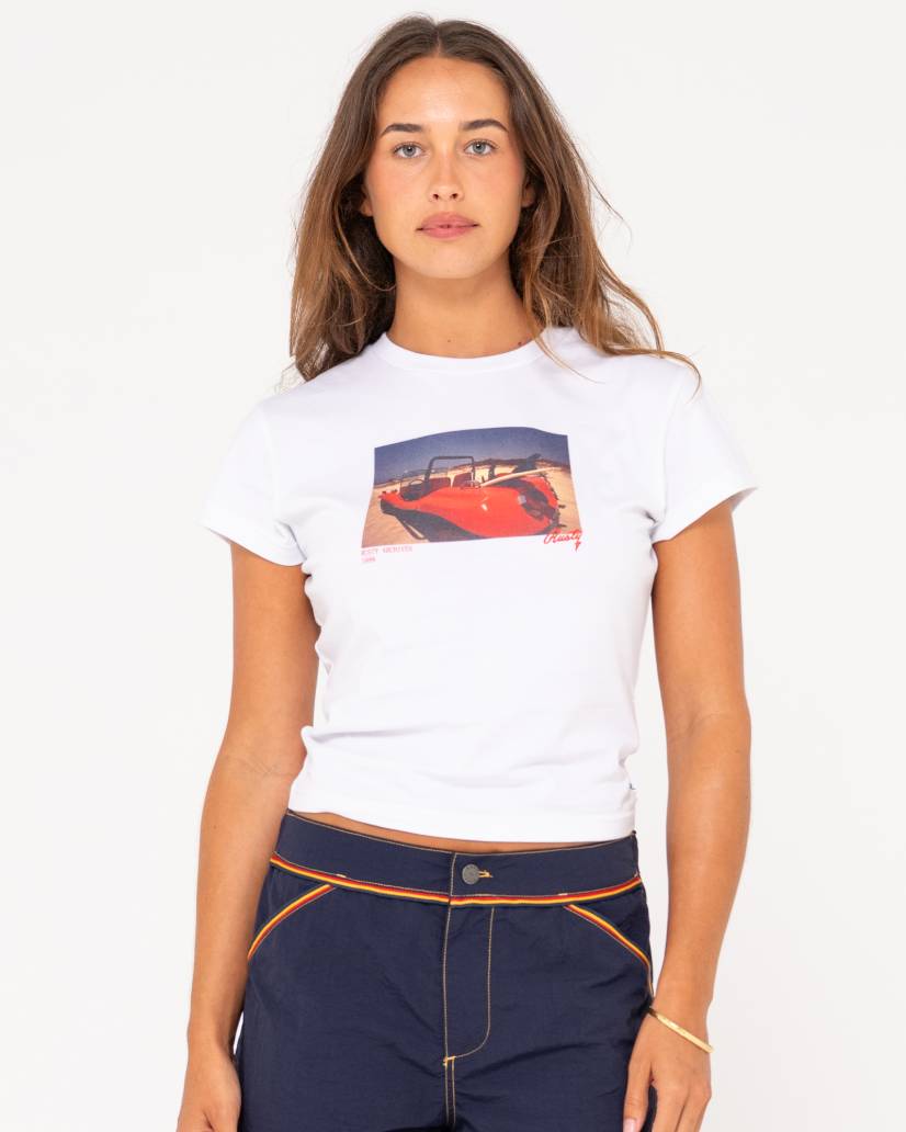 Rusty Road Trip Short Sleeve Skimmer Tee