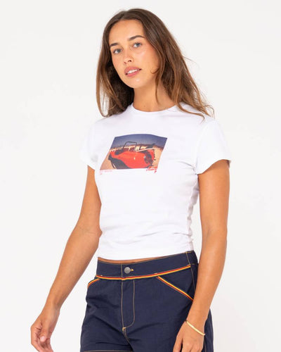 Rusty Road Trip Short Sleeve Skimmer Tee