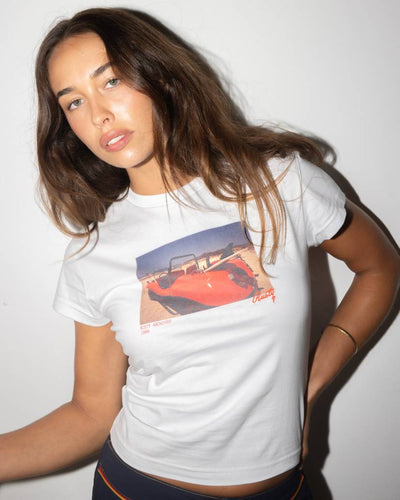 Rusty Road Trip Short Sleeve Skimmer Tee