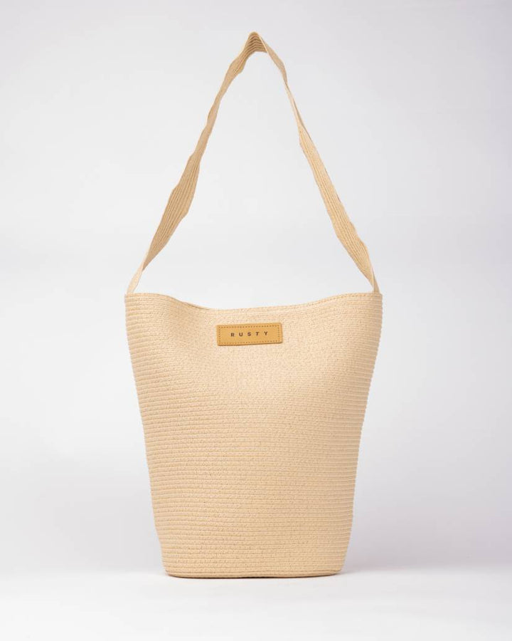 Rusty Brighton Straw Beach Bag