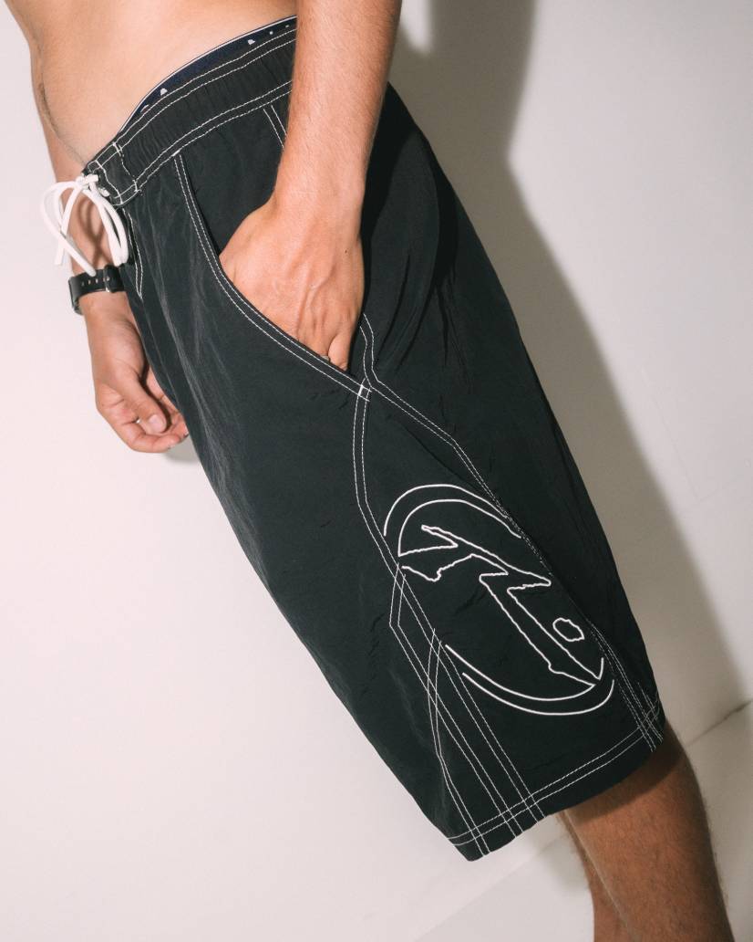 Rusty Tombstones Hybrid Waist Boardshort