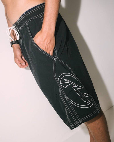 Rusty Tombstones Hybrid Waist Boardshort