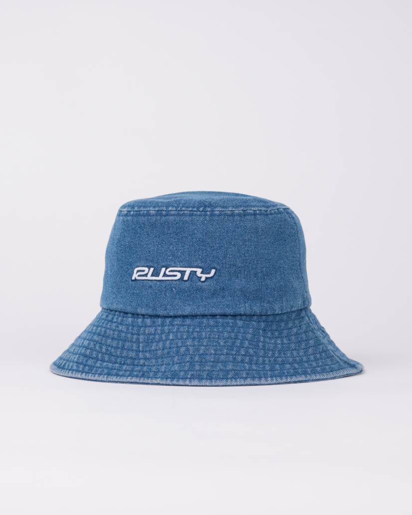 Rusty Miss Me Denim Bucket Hat
