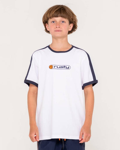 Rusty Poppa Short Sleeve Tee Boys