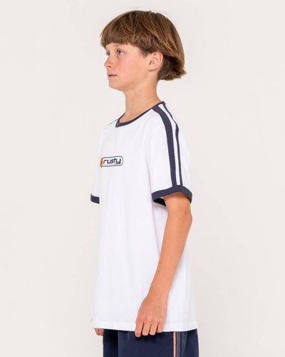 Rusty Poppa Short Sleeve Tee Boys