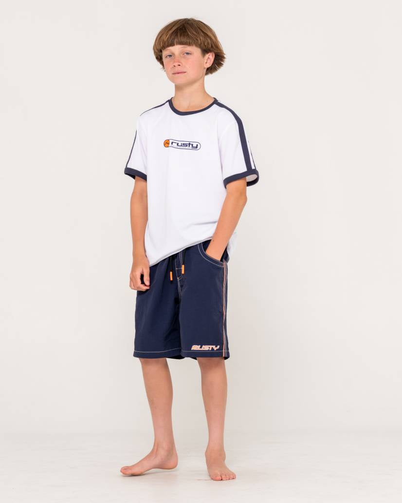 Rusty Poppa Short Sleeve Tee Boys
