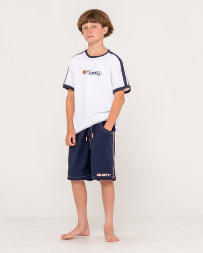 Rusty Poppa Short Sleeve Tee Boys