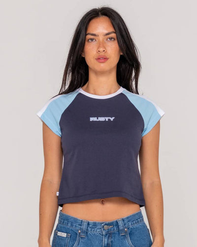 Rusty Bradley Mini Cap Sleeve Tee