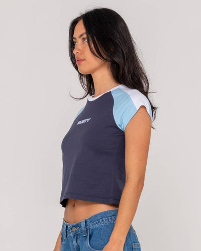 Rusty Bradley Mini Cap Sleeve Tee