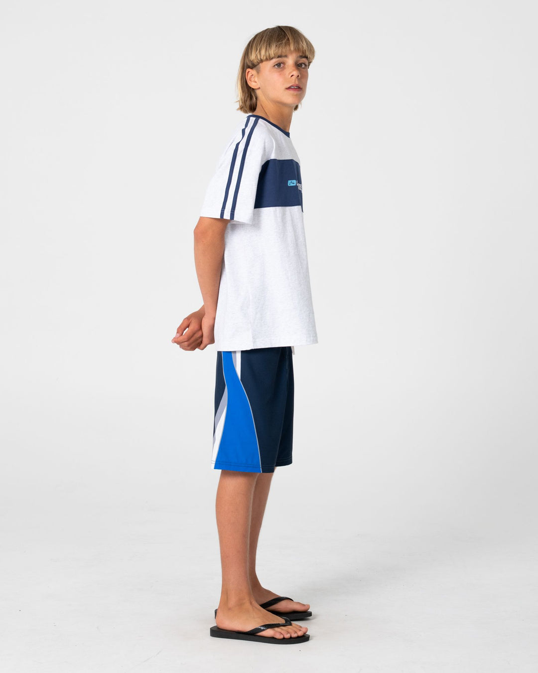 Rusty Plot Twist Fixed Waist Boardshort Boys