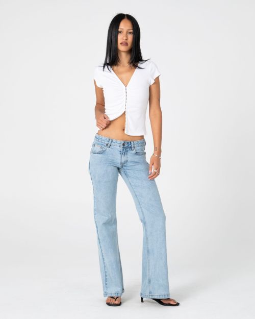Rusty Im Hooked Cap Sleeve Fashion Top