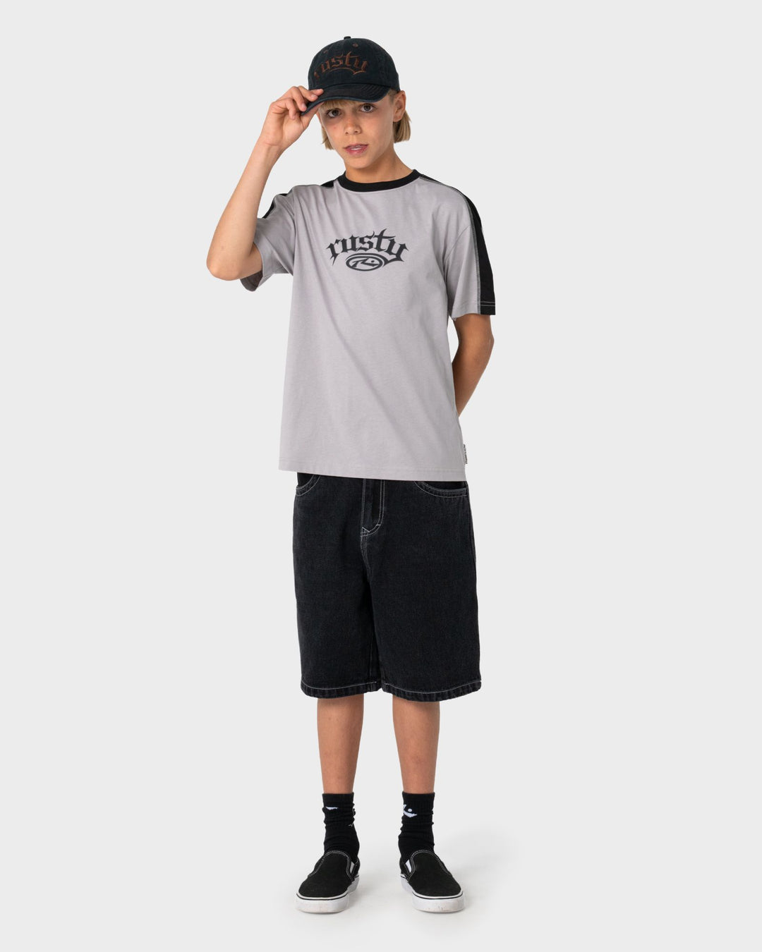 Rusty Scream Short Sleeve Tee Boys