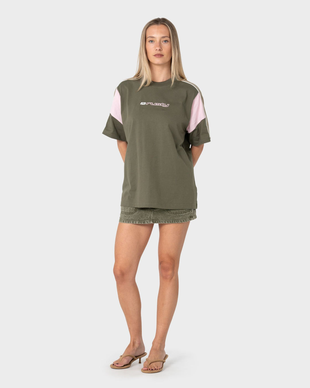 Rusty New Break 220 Oversize Tee