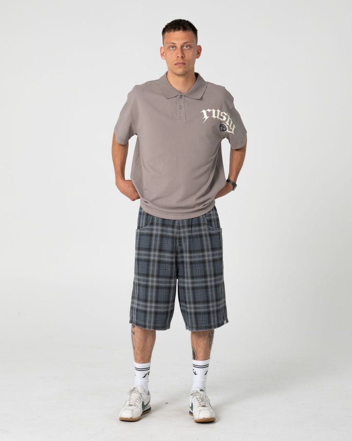 Rusty X-Press Plaid Short