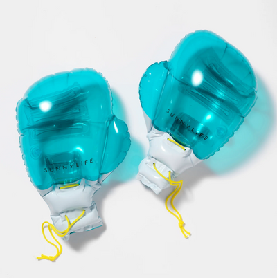 Sunny Life Inflatable Boxing Gloves Aqua Set of 2