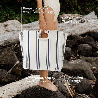 Sunnylife Carryall Beach Bag AU The Resort Coastal Blue