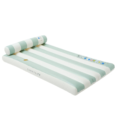 Sunnylife Luxe Lilo Green Stripe
