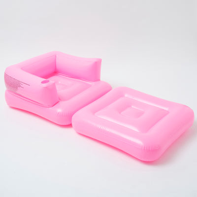 Sunny Life Inflatable Lilo Chair Neon Pink