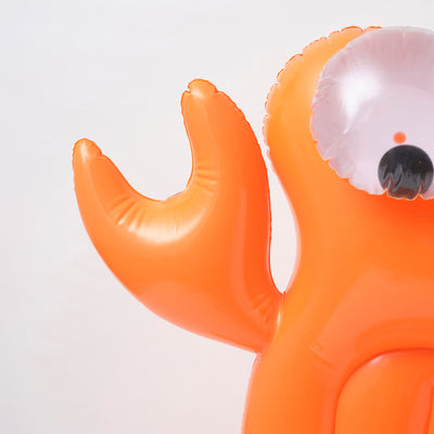 Sunny Life Inflatable Giant Sprinkler Sonny the Sea Creature Neon Orange