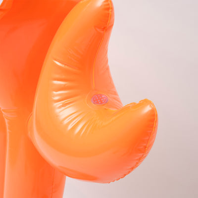 Sunny Life Inflatable Giant Sprinkler Sonny the Sea Creature Neon Orange
