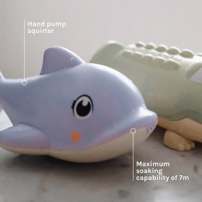 Sunnylife Water Squirters Dolphin Pastel Lilac