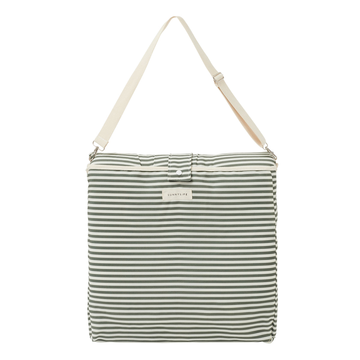 Sunnylife Reclining Beach Chair The Vacay Olive