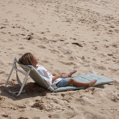 Sunnylife Reclining Beach Chair The Vacay Olive