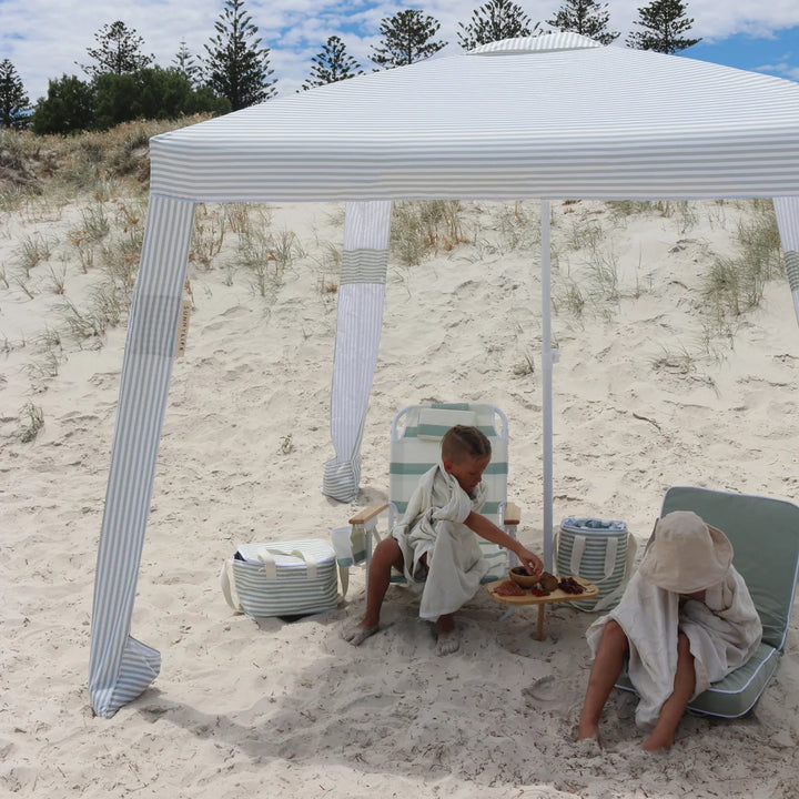 Sunnylife Beach Cabana Sea Sage Stripe