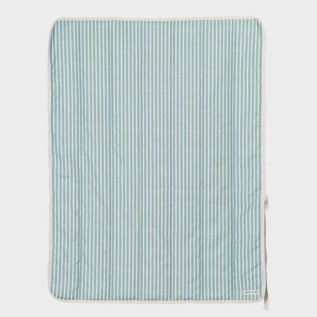 Sunnylife Beach Blanket Seagrass Stripe