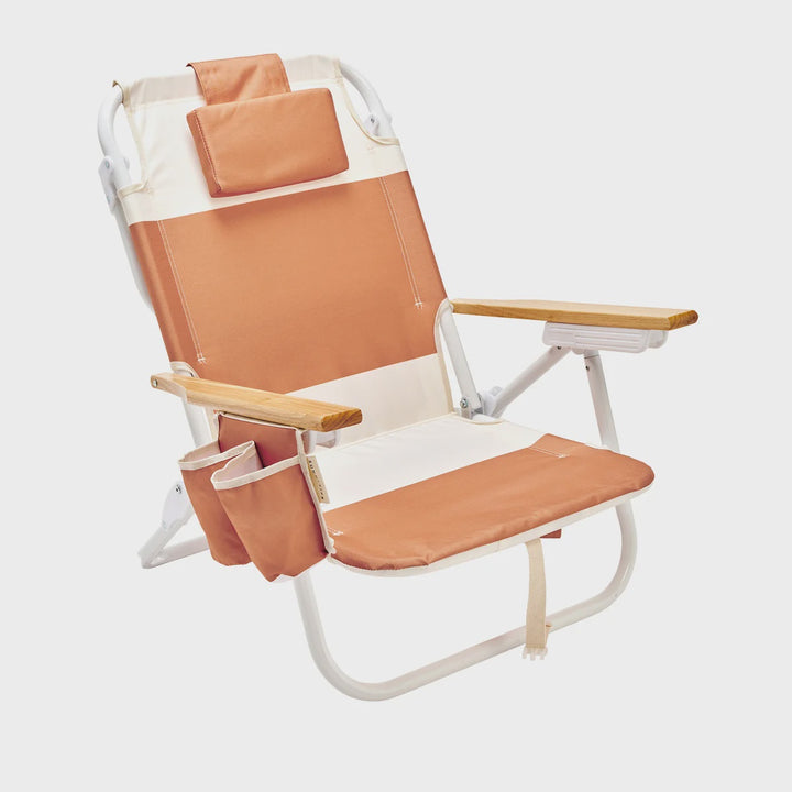 Sunnylife Deluxe Beach Chair Tierra Clay Block