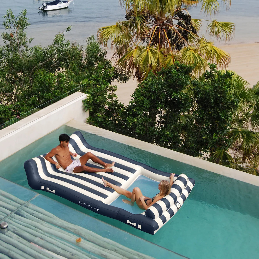 Sunnylife Floating Oasis Marine Stripe