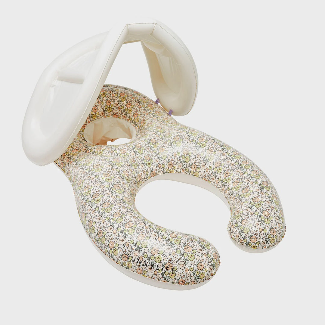 Sunnylife Float Together Baby Seat Into the Garden Ditsy Floral