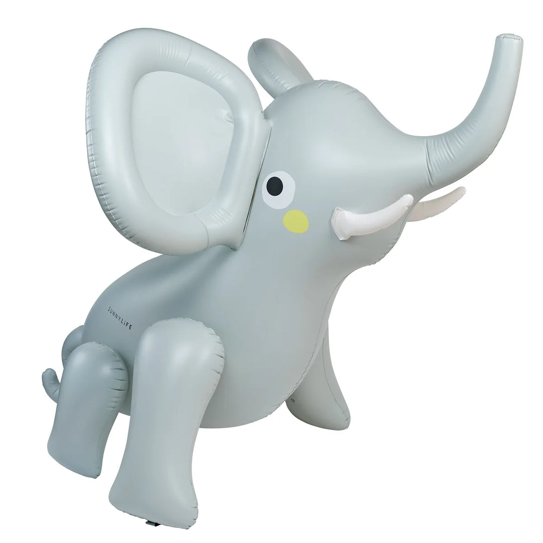 Sunnylife Inflatable Giant Sprinkler Eli the Elephant Grey