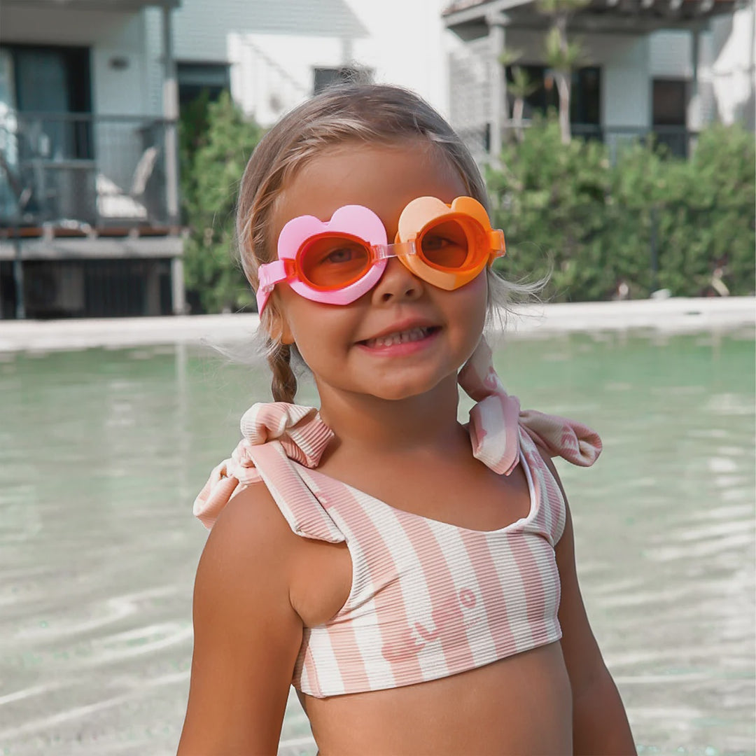 Sunnylife Kids Swim Goggles Poppy the Peach Multi