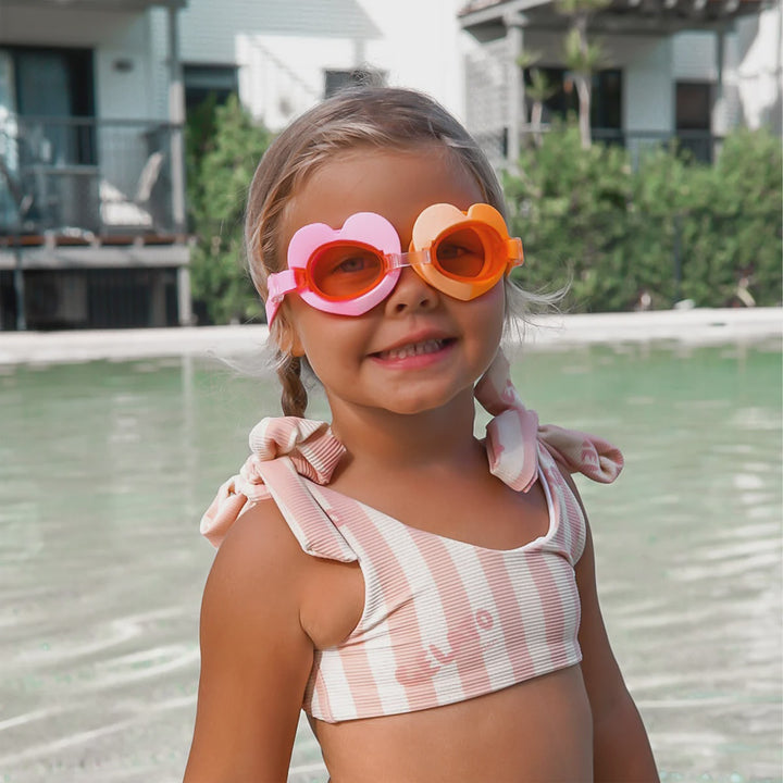 Sunnylife Kids Swim Goggles Poppy the Peach Multi