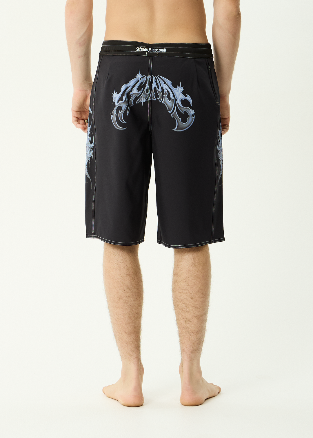 Afends Scorpius - Surf Related V2 Boardshort 22" - Black