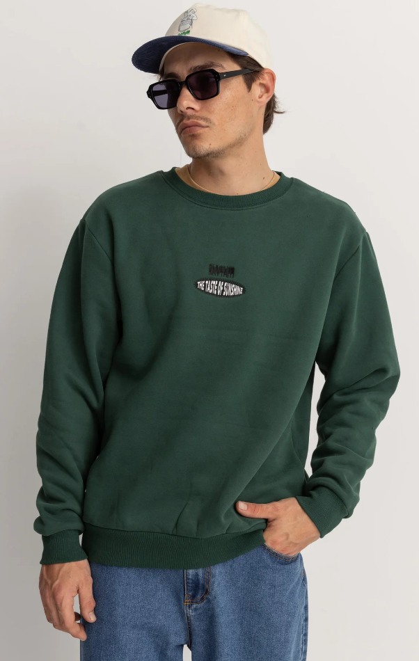 Rhythm Embroidered Fleece Crew