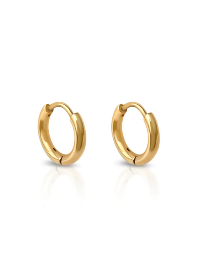 Ever Metro Sleeper Hoop Earrings 8mm