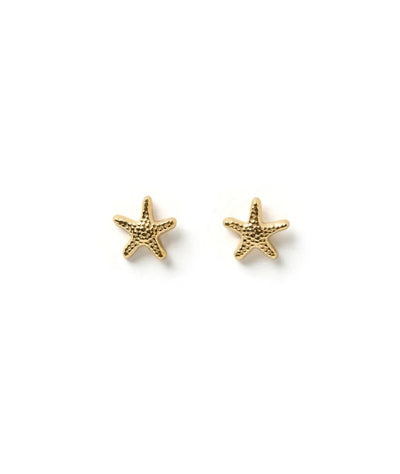 Arms Of Eve Starfish Gold Studs