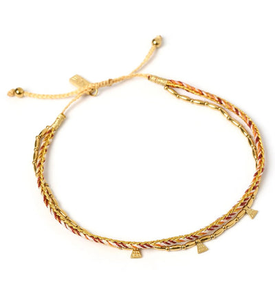 Arms Of Eve Bennie Gold Anklet - Desert