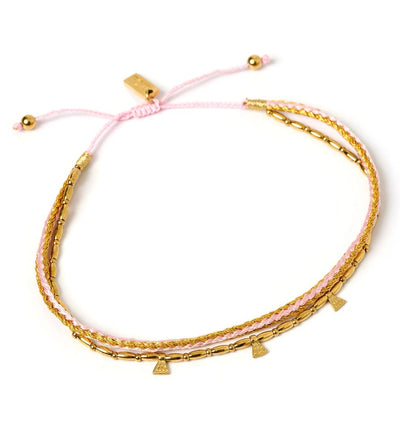 Arms Of Eve Bennie Gold Anklet - Ballerina