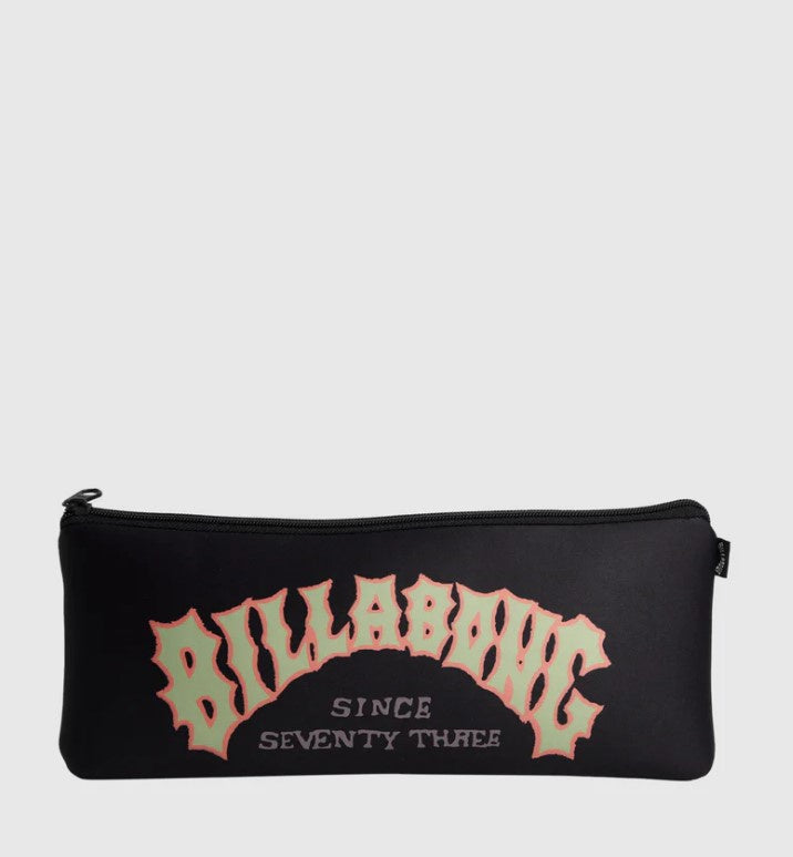 Billabong Large Pencil Case Blk