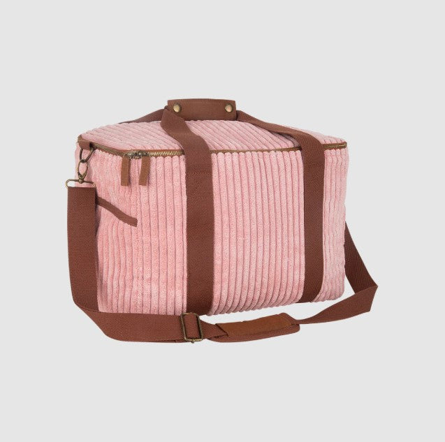 Wandering Folk Cord Large Cooler Bag - orchid