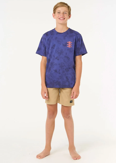 Rip Curl Raw Energy Tie Dye Tee - Boy